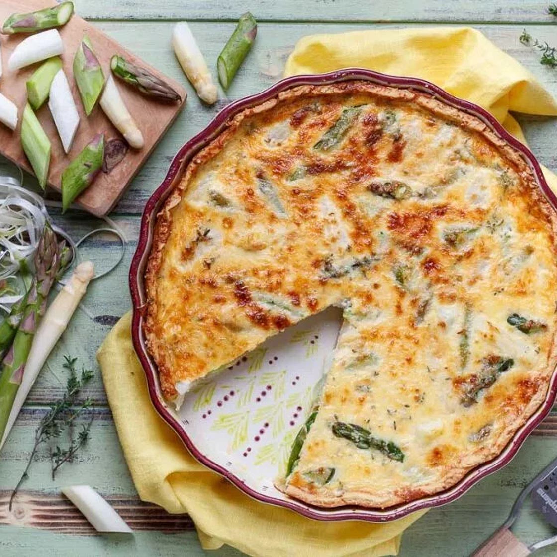 Spargelquiche
