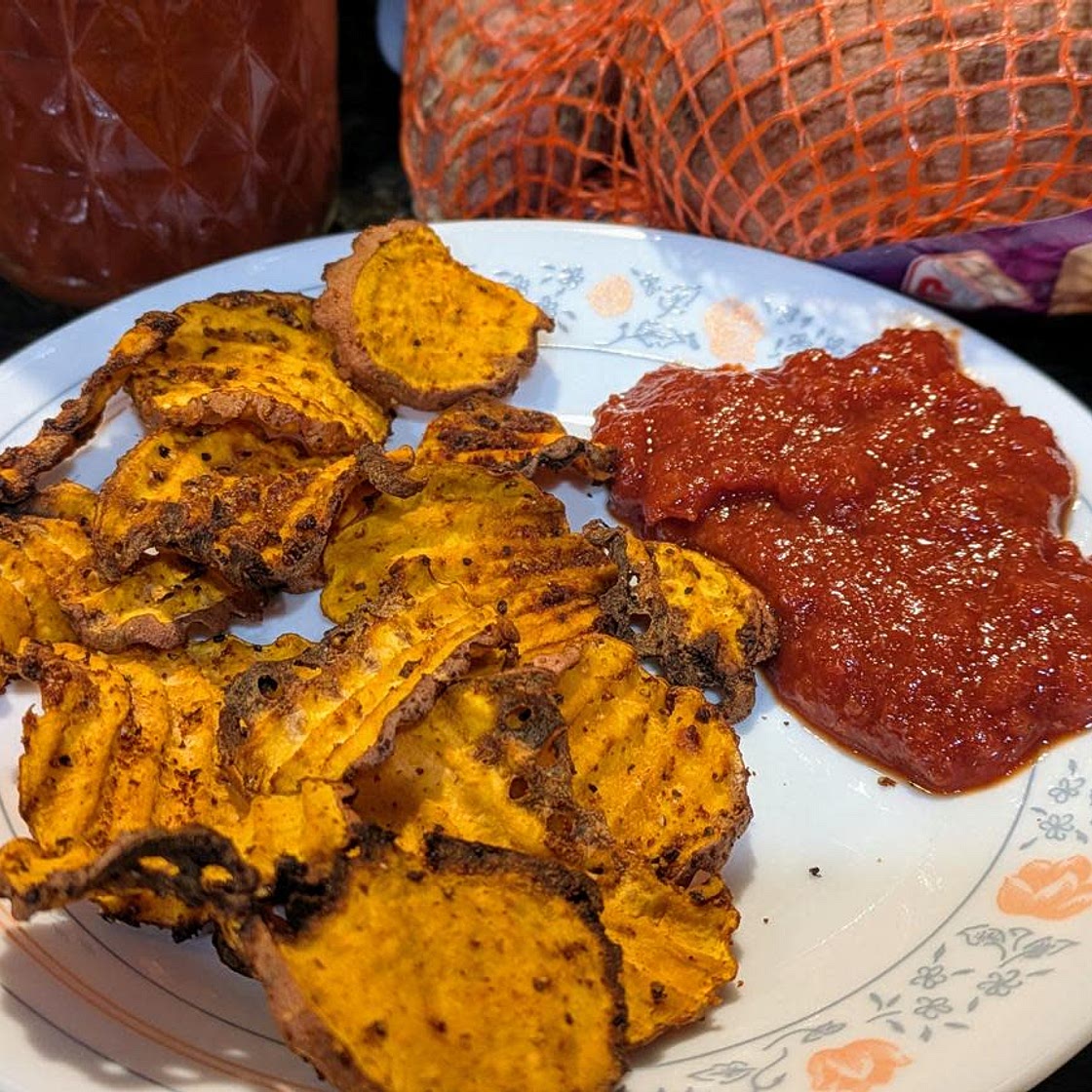Sweet Potato Waffle Fries