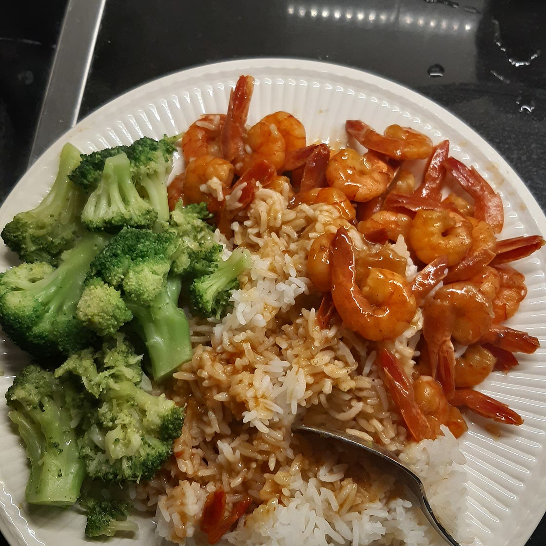 Shrimp broco rice