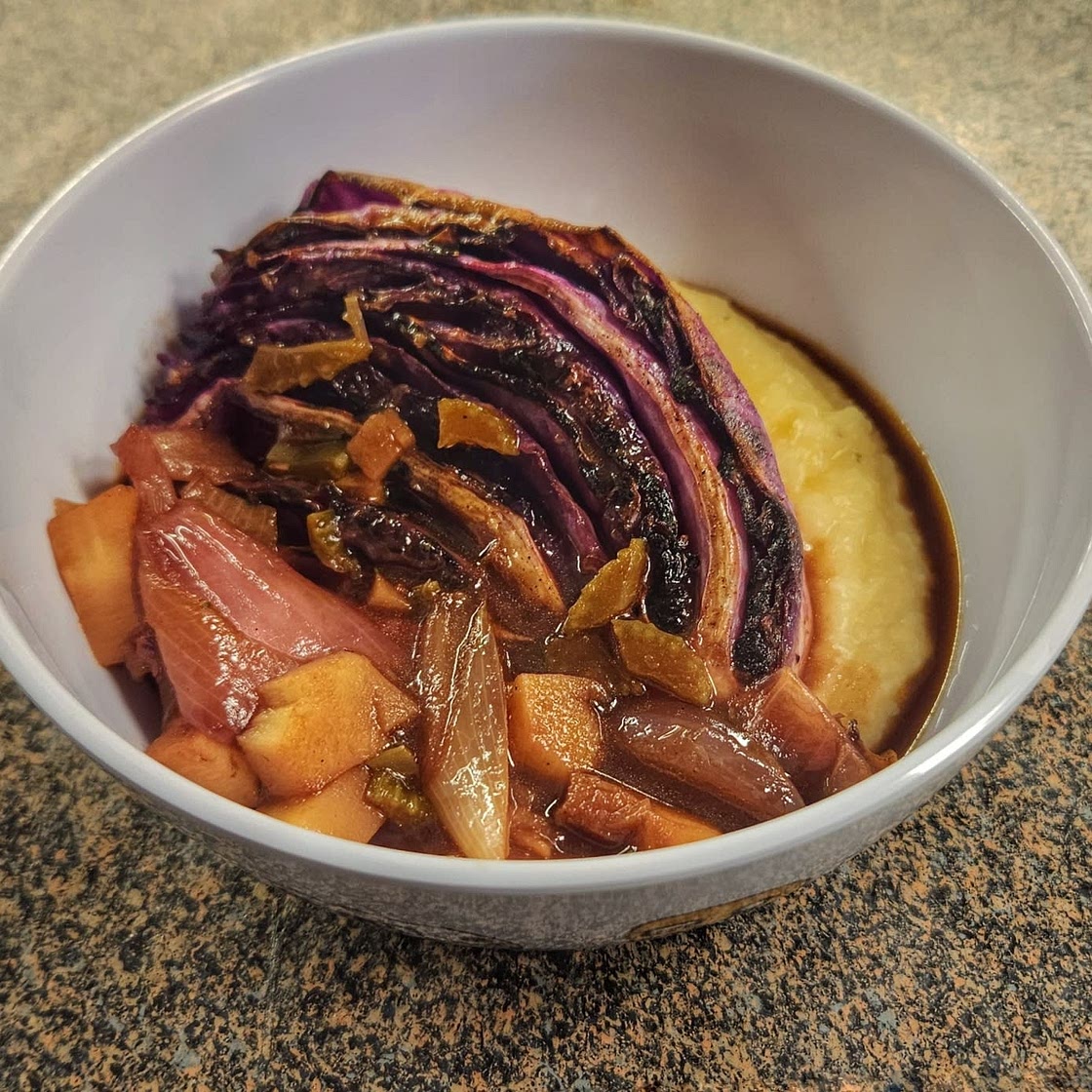 Red Wine Braised Cabbage