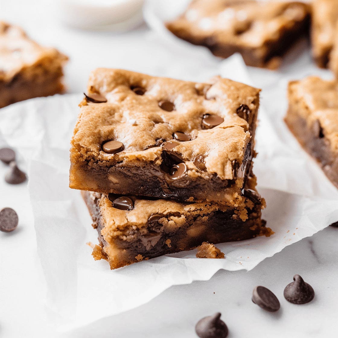 Brown Butter Banana Bread Blondies