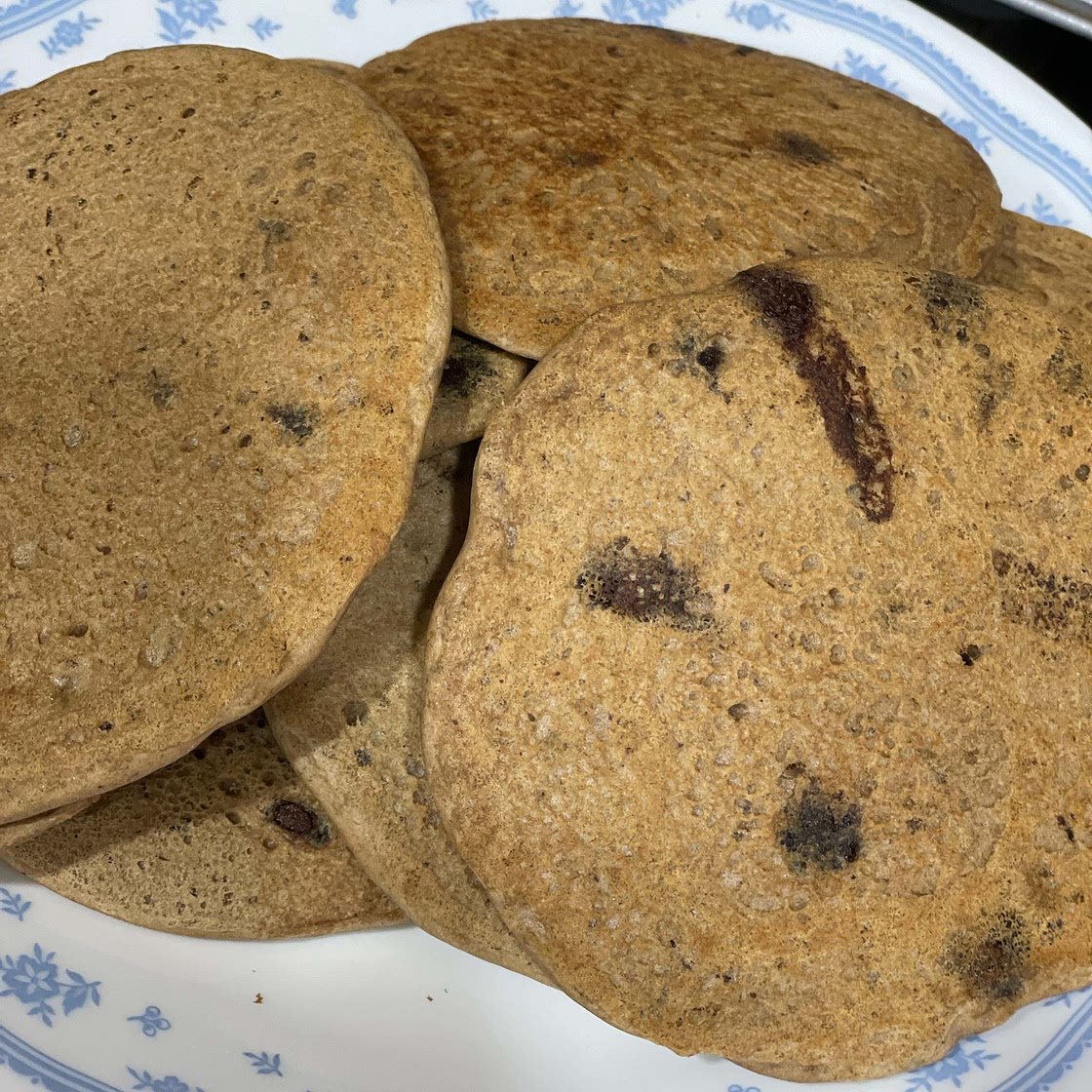 Hailey Bieber Protein Pancakes (But Vegan)