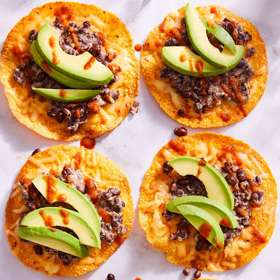 Black Bean Tostadas