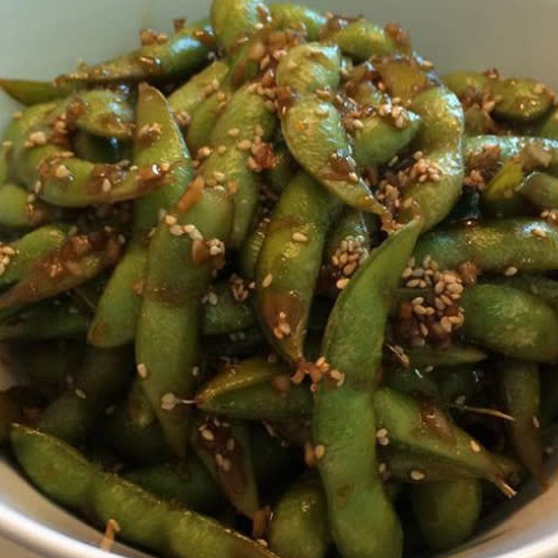 Garlic Teriyaki Edamame