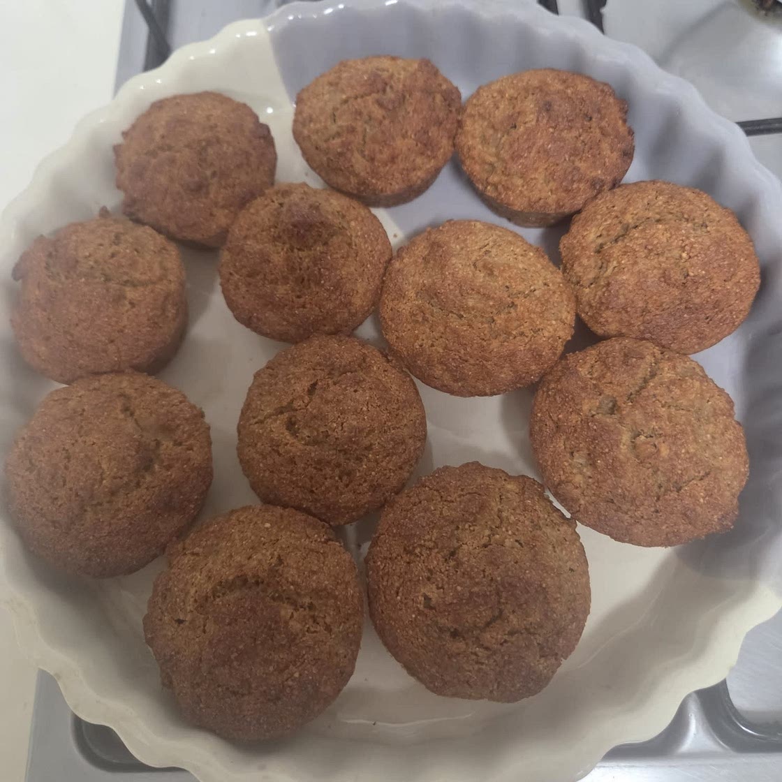 Fresh Apple Ginger Muffins