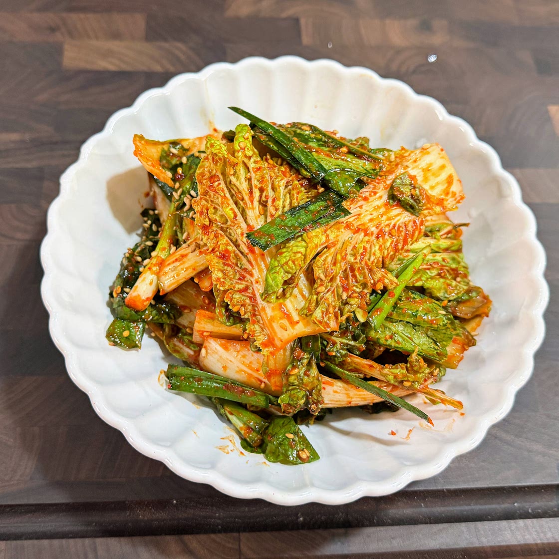 Quick and Easy Young Napa Cabbage Salad!