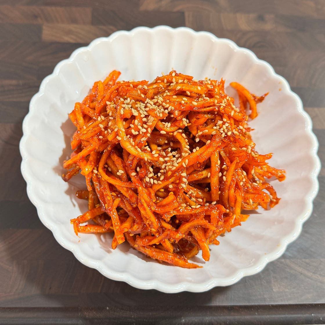 How to Make Soft & Flavorful Korean Spicy Dried Squid Strips😋