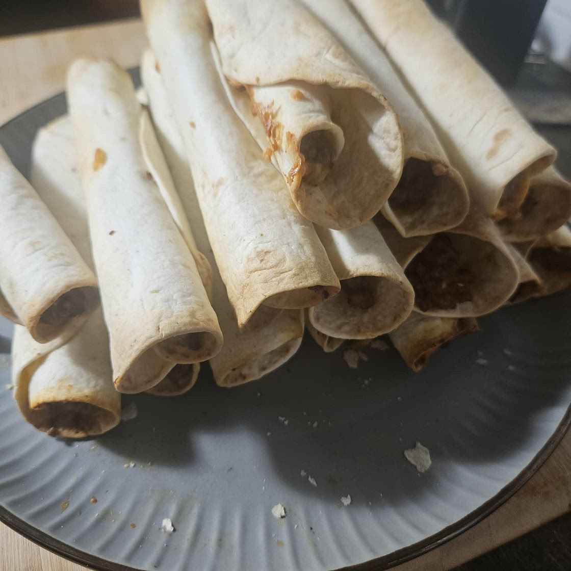 Baked Ground Beef Taquitos
