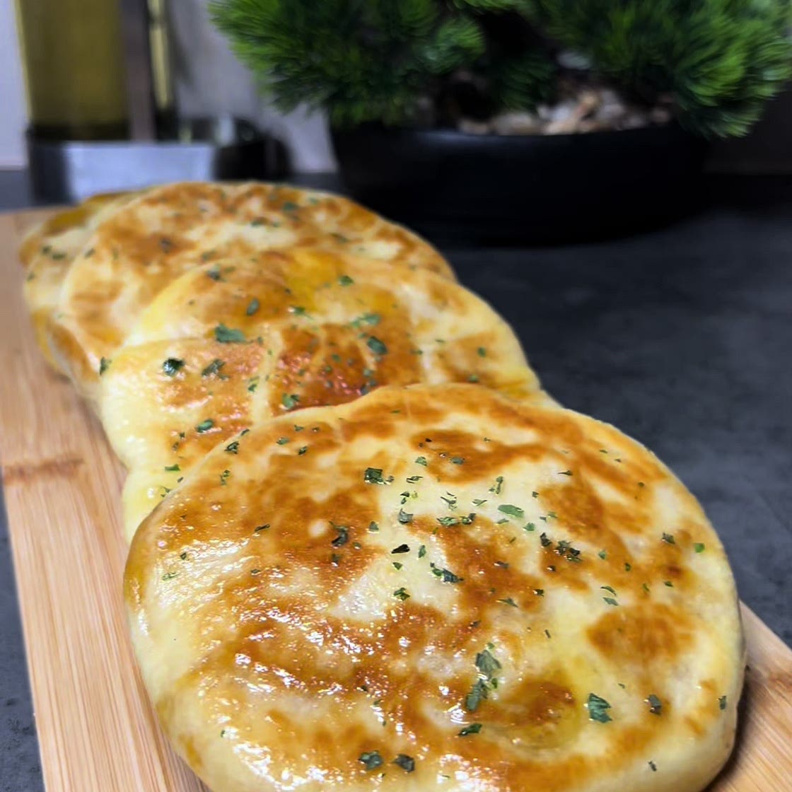 Cheese naan au poulet 🍗🧀