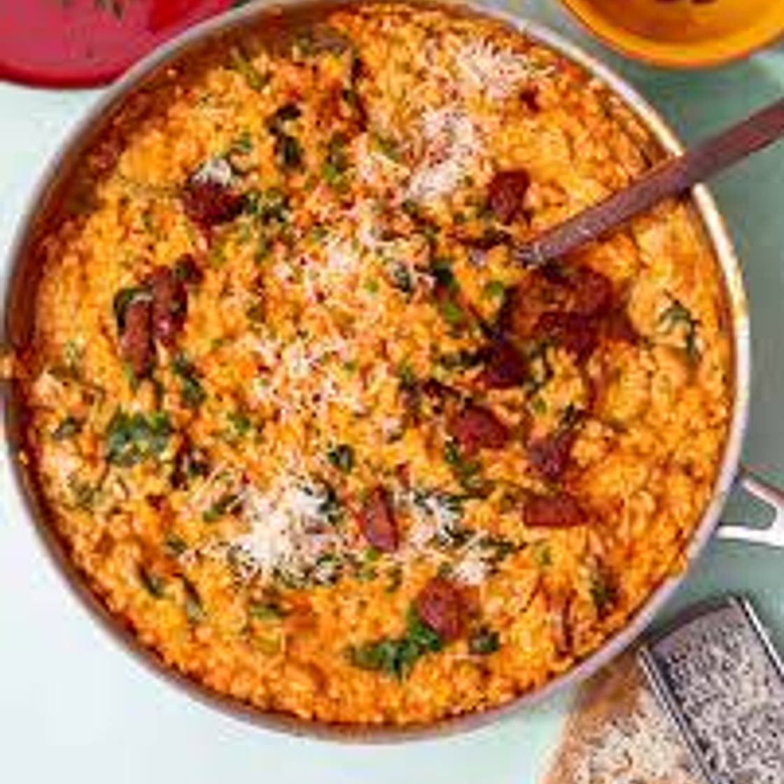 Chicken and Chorizo Risotto