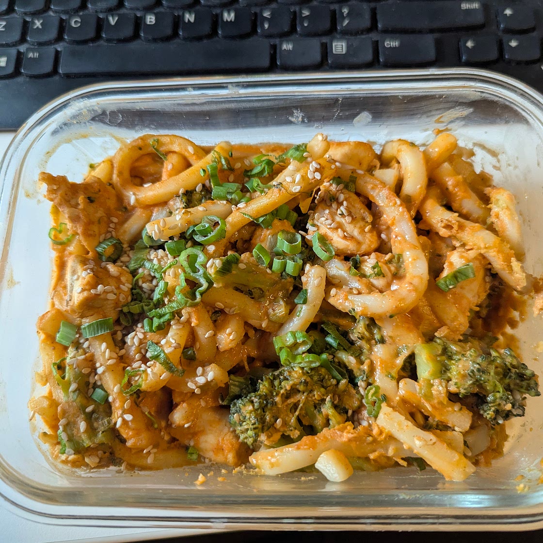 Gojujang Udon (Peanut egg🔥)