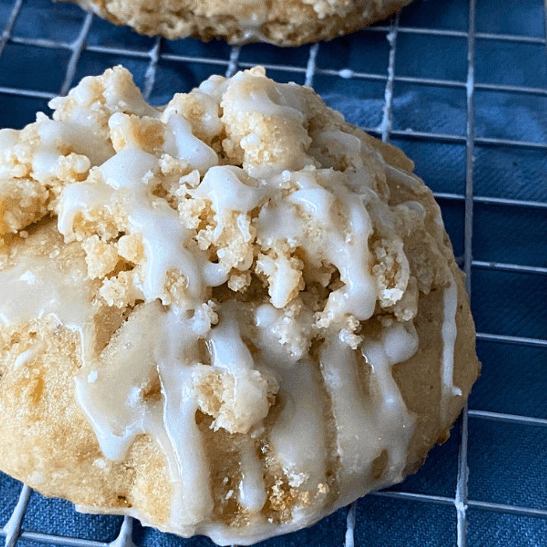 Gluten-free banana Crumb Cookies