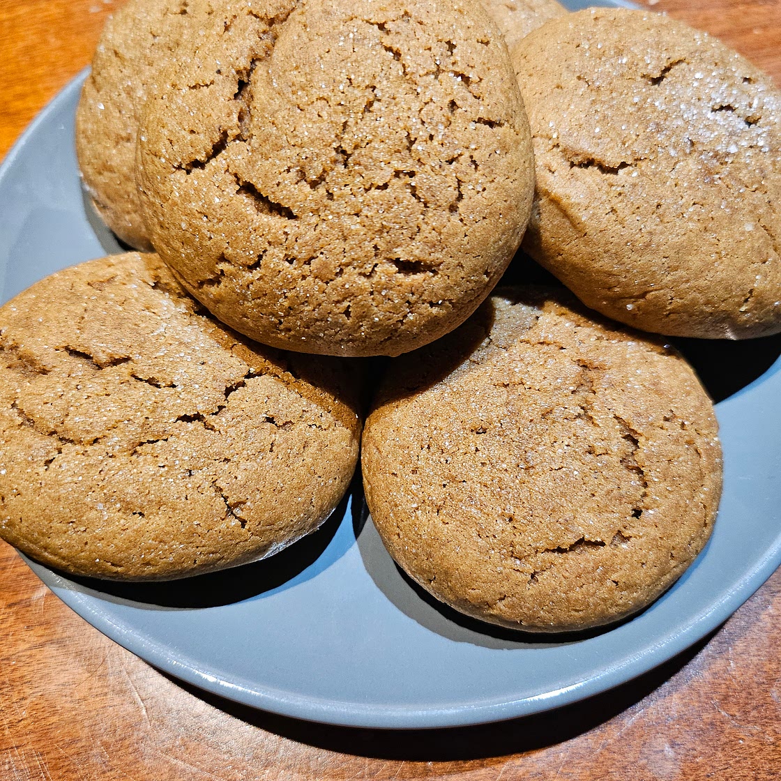 Mum's Molasses Drop Cookies