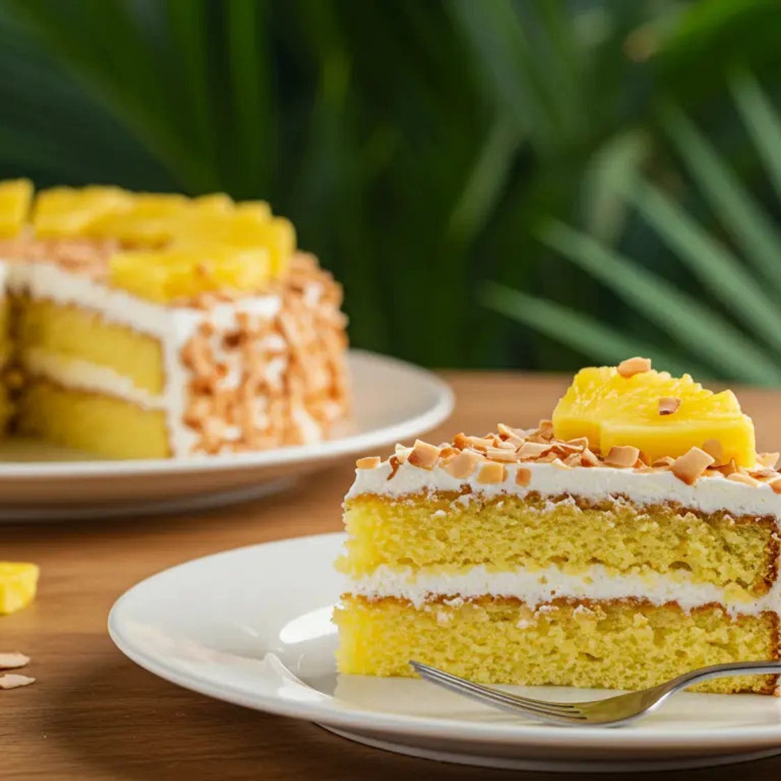 Pineapple Coconut Dream Cake