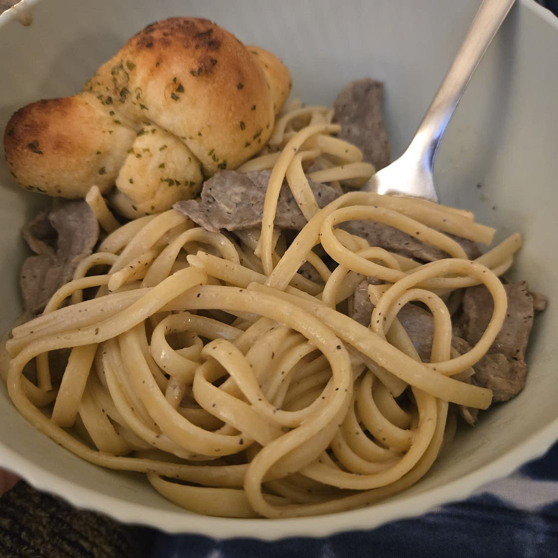 Creamy Peppered Beef Pasta | Slimming & Weight Watchers Friendly