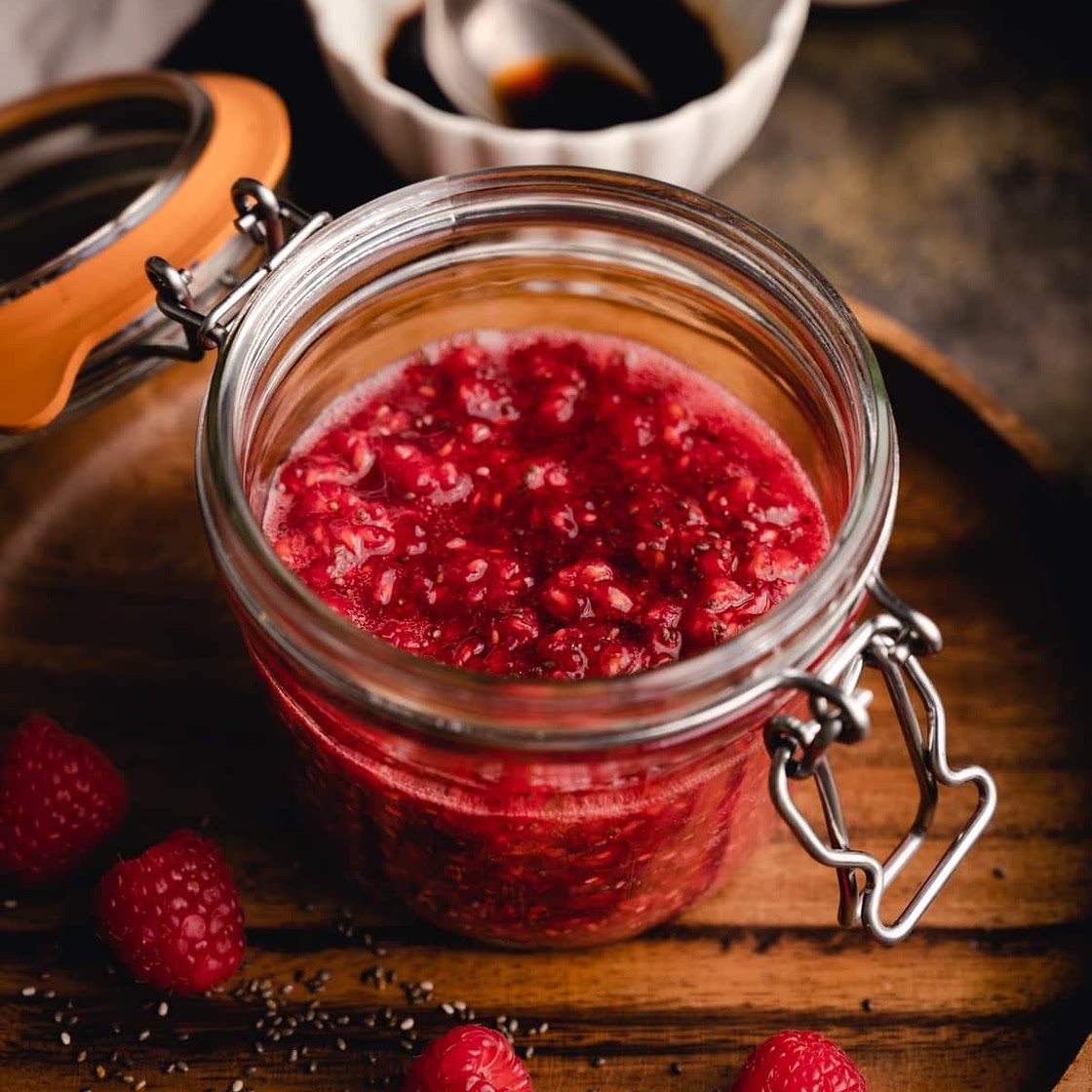 Raspberry Chia Jam