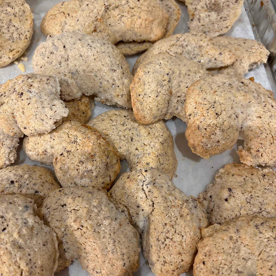 Hazelnut crescents Chani Leitner 