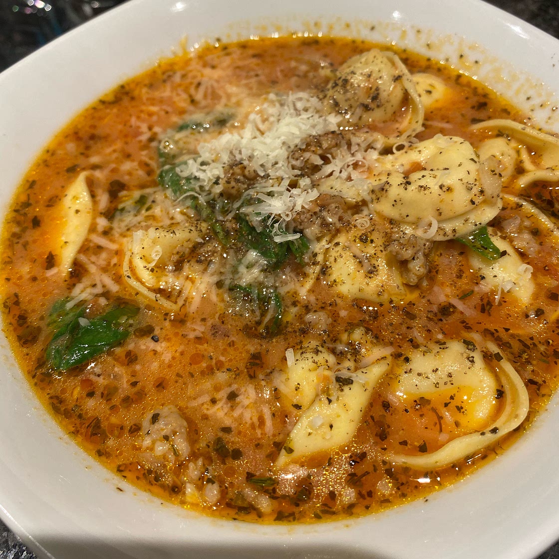 Creamy Tortellini Soup