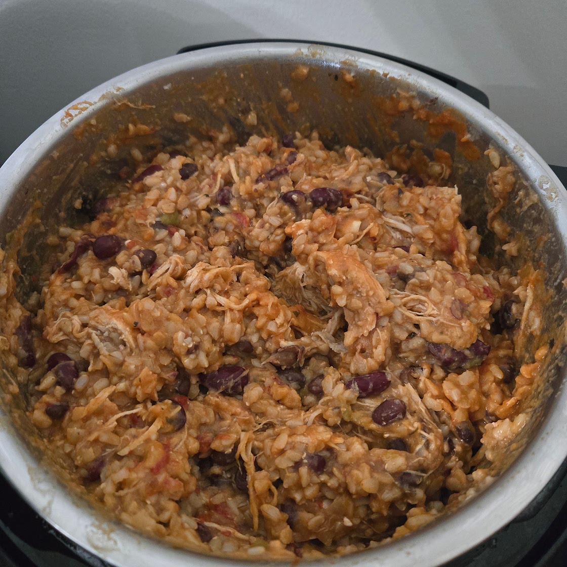 Pressure cooked Tikka masala chicken and rice
