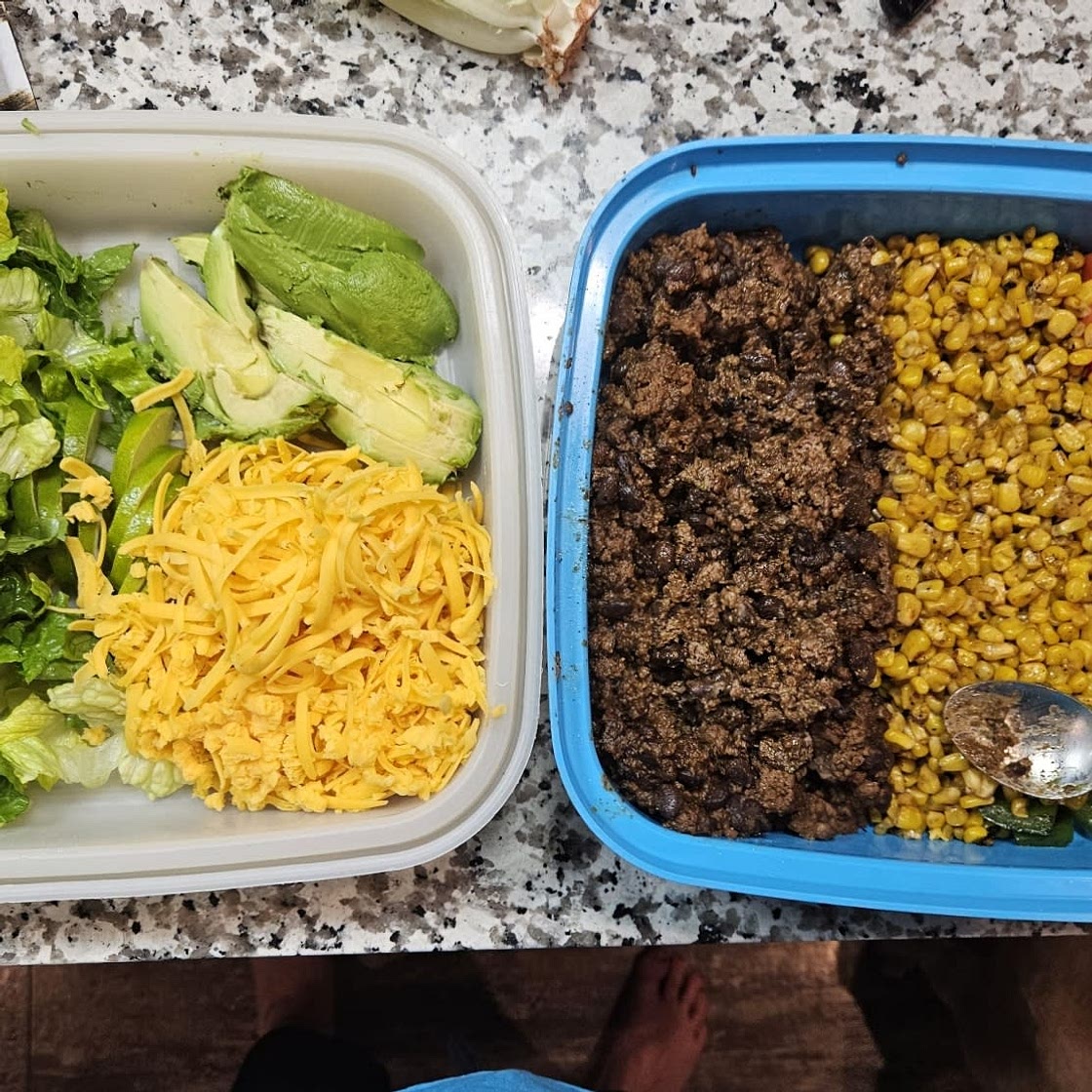 Black Bean & Beef Burrito Bowls