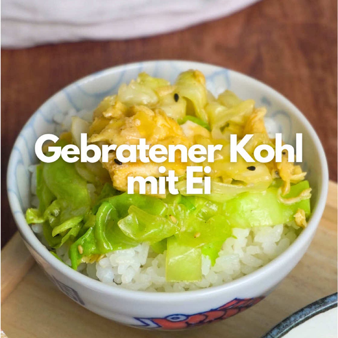 Simple Cabbage and Egg Stir-fry