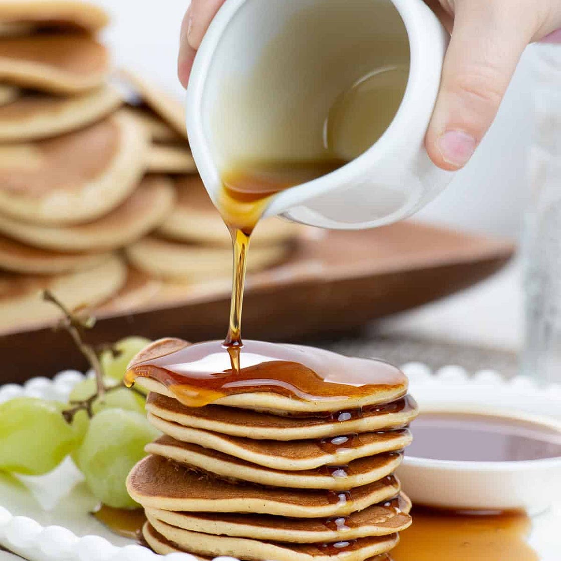 Mini Banana Pancakes