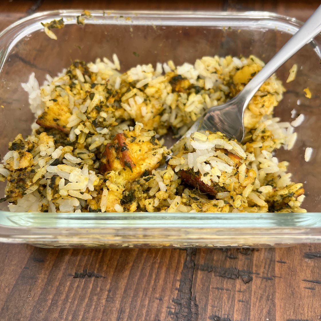 Chicken Saag (Chicken and Spinach Curry)