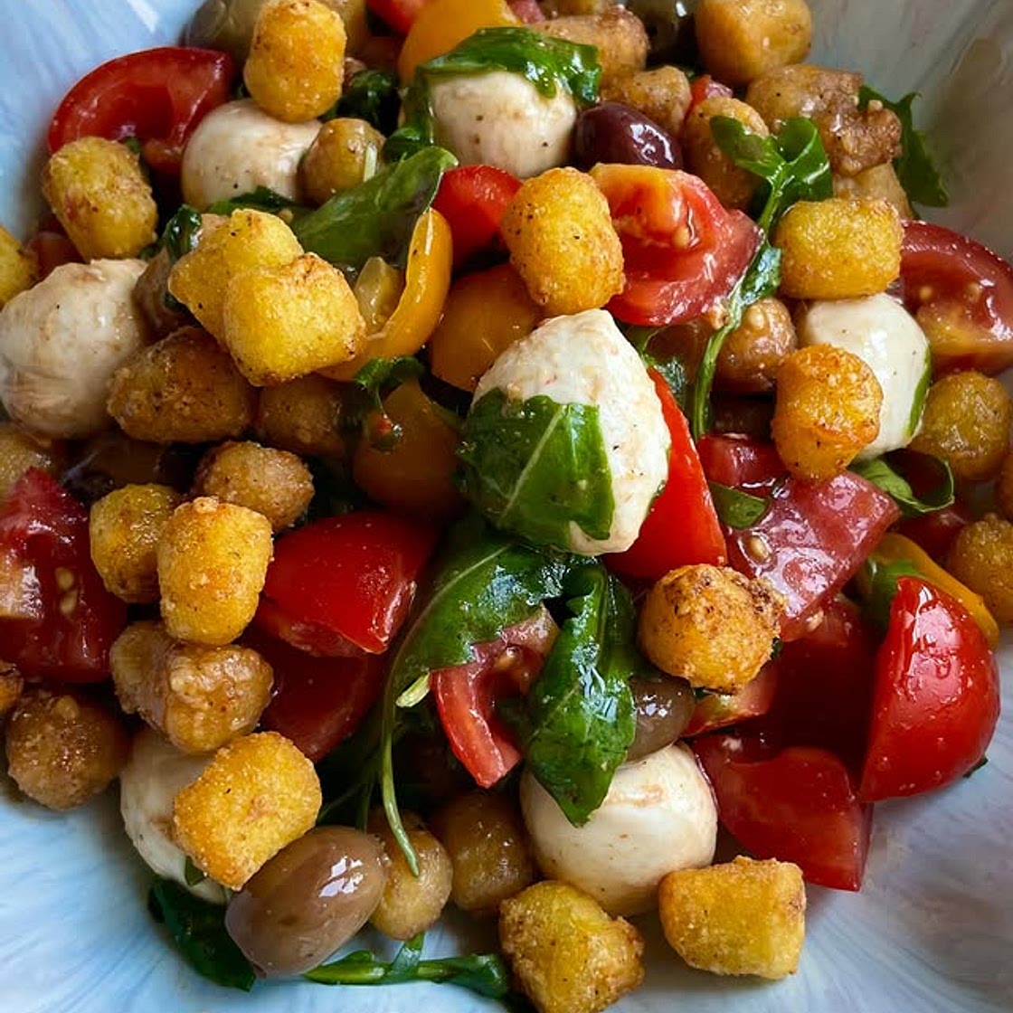 CRISPY GNOCCHI SALAD ✨