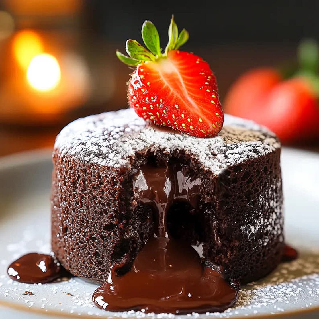 Gluten Free Chocolate Soufflés 