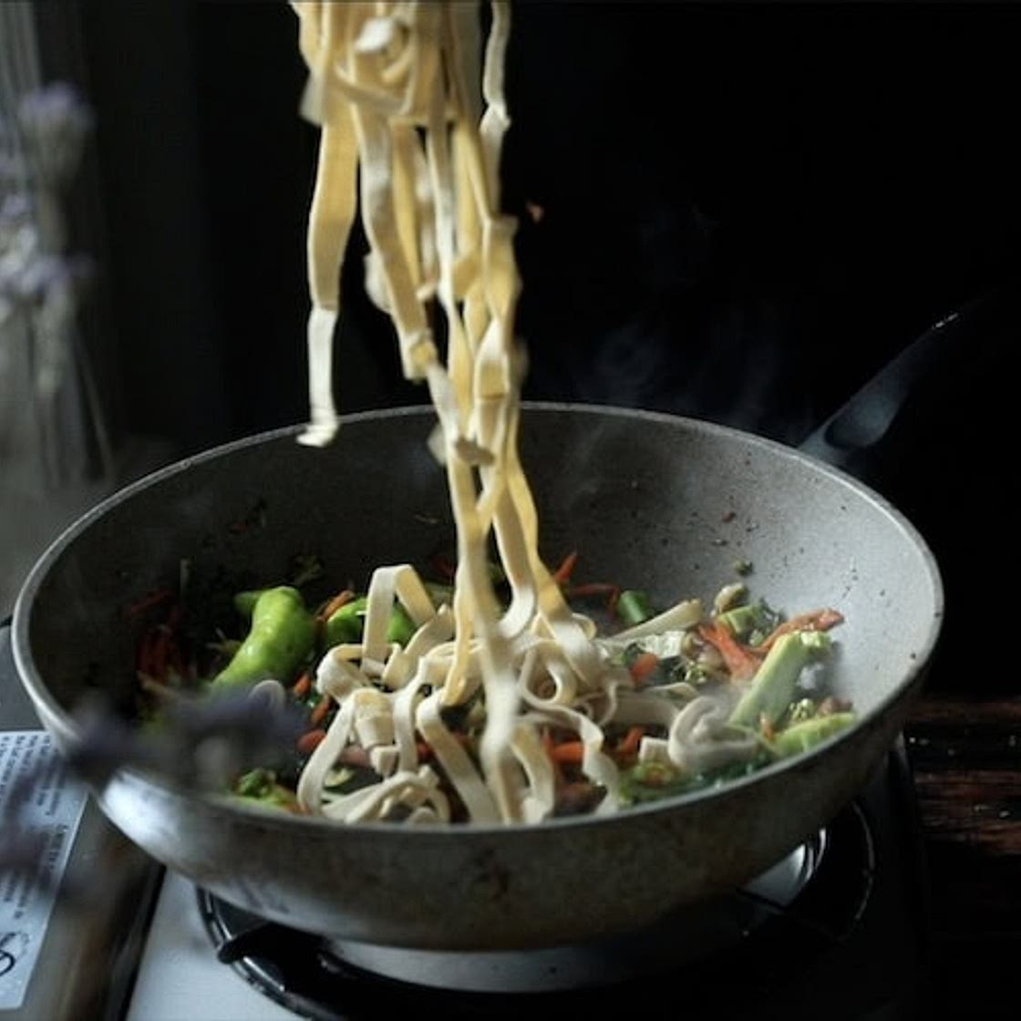 Stir Fried Tofu Noodles