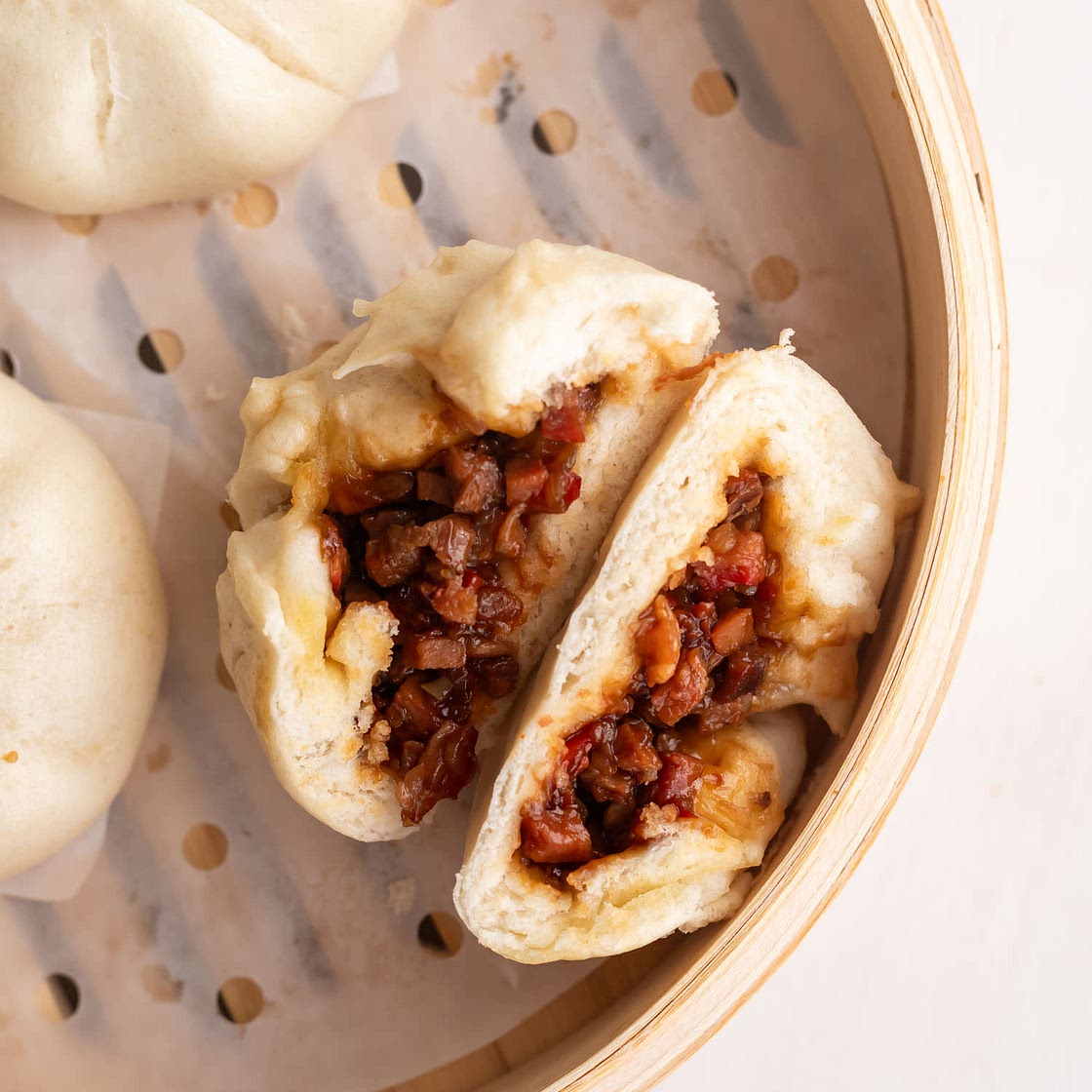 Char Siu Bao (Steamed BBQ Pork Buns)