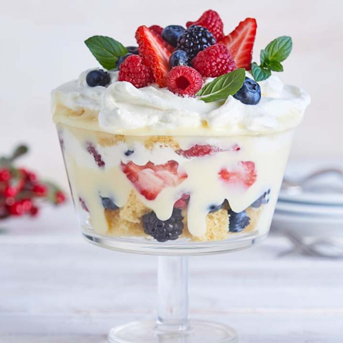 Angel Berry Trifle