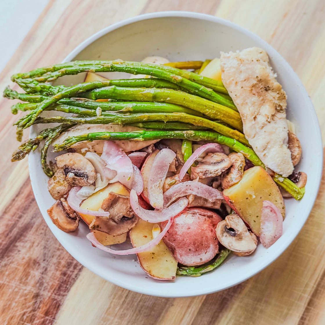 ALL in ONE PAN – Ranch Chicken and Veggies
