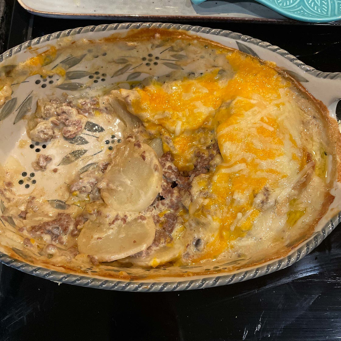 Hamburger Potato Casserole