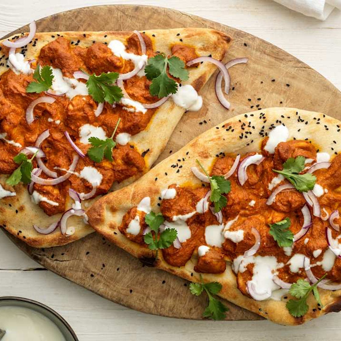 Chicken Tikka Flatbreads
