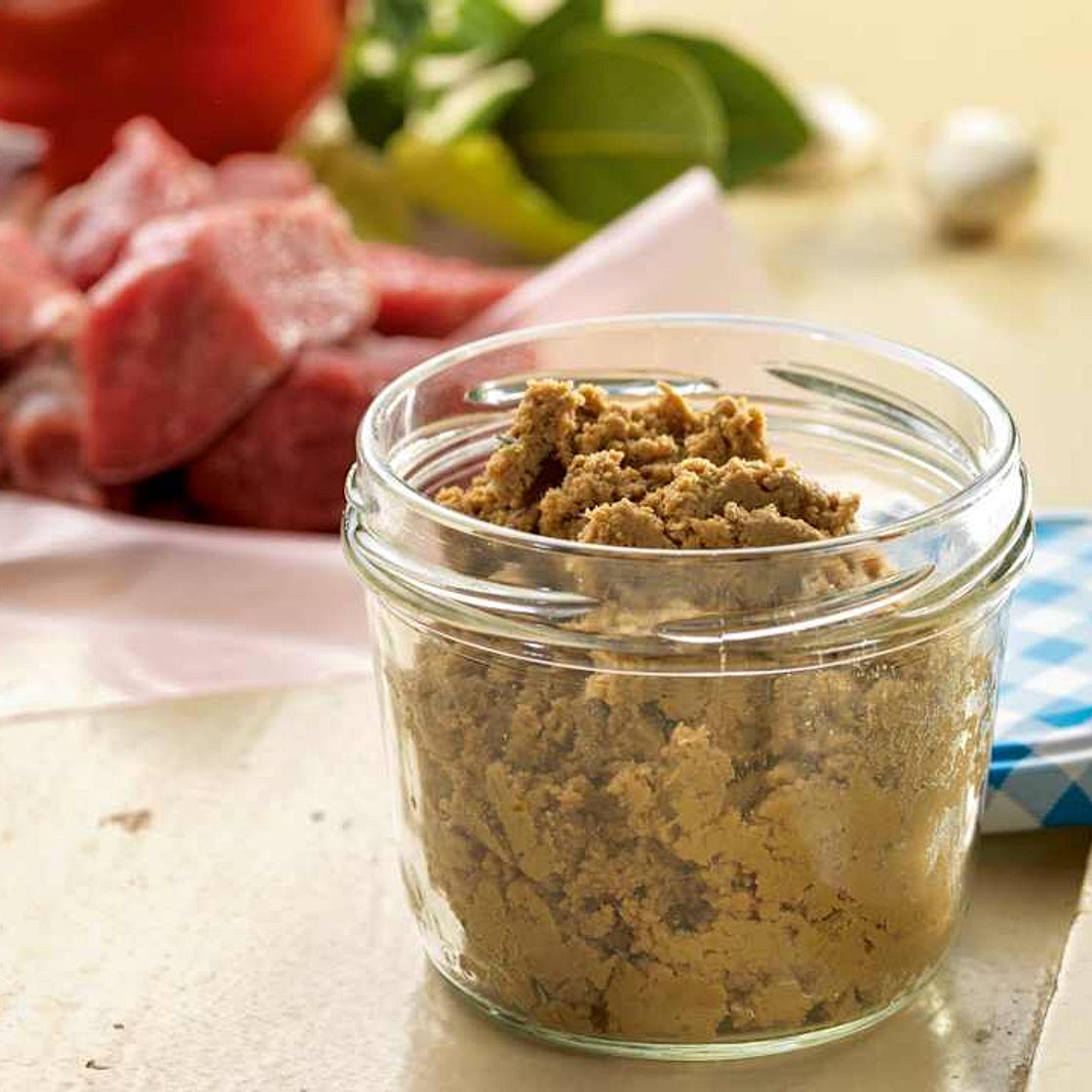 Meat stock paste