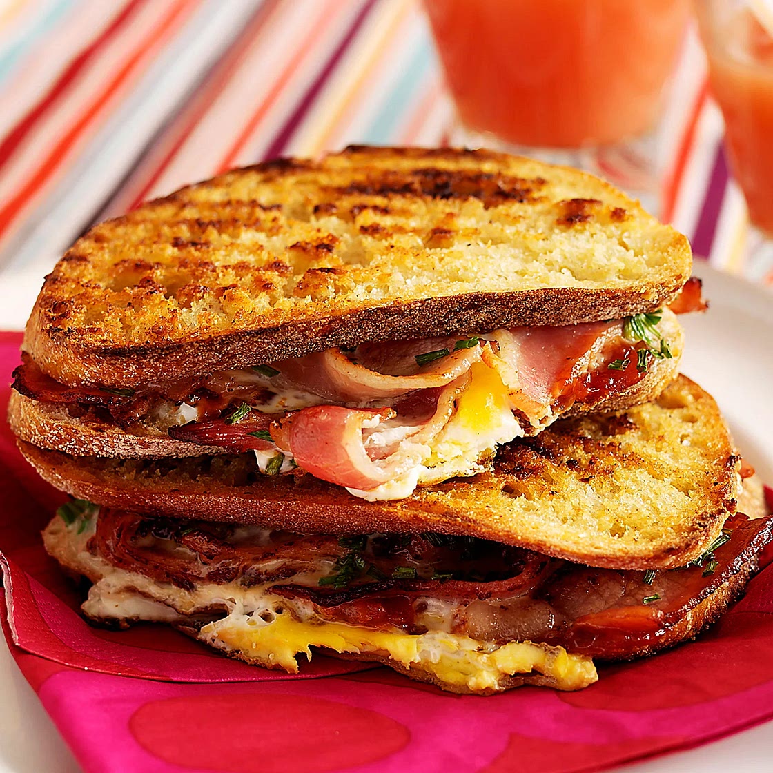 Breakfast jaffle