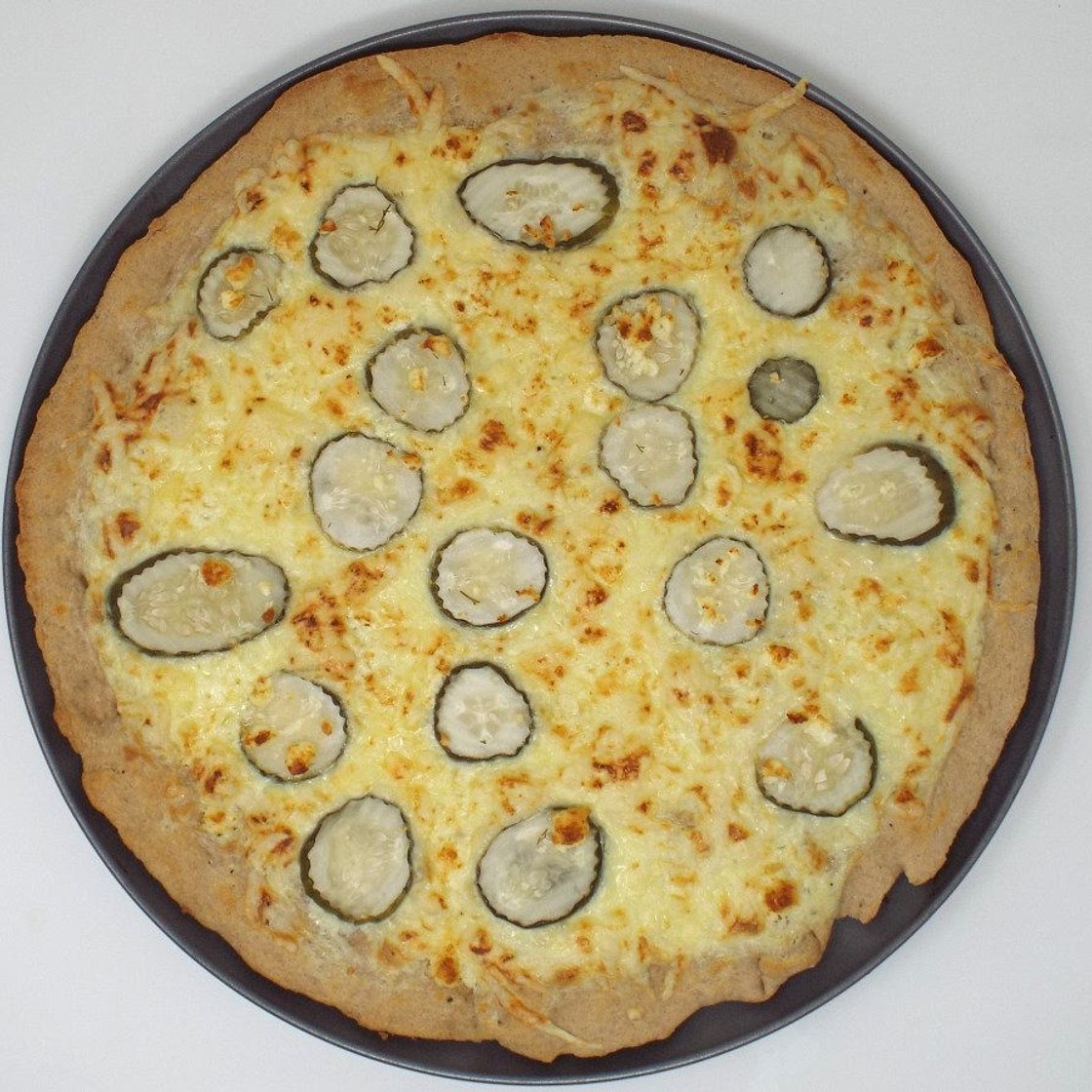 Dill Pickle and Feta Pizza