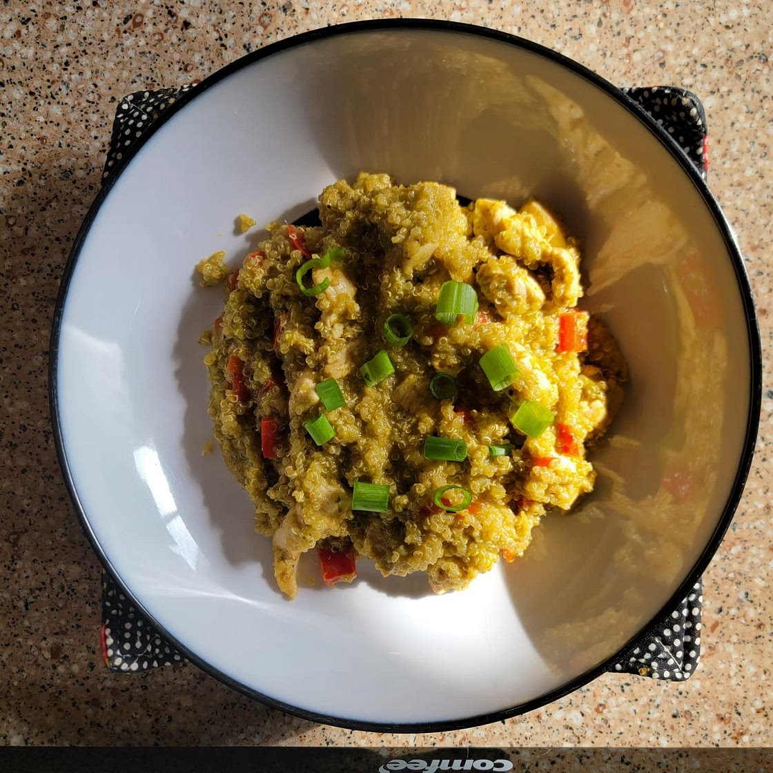 Low FODMAP Cilantro Lime Quinoa with Chicken
