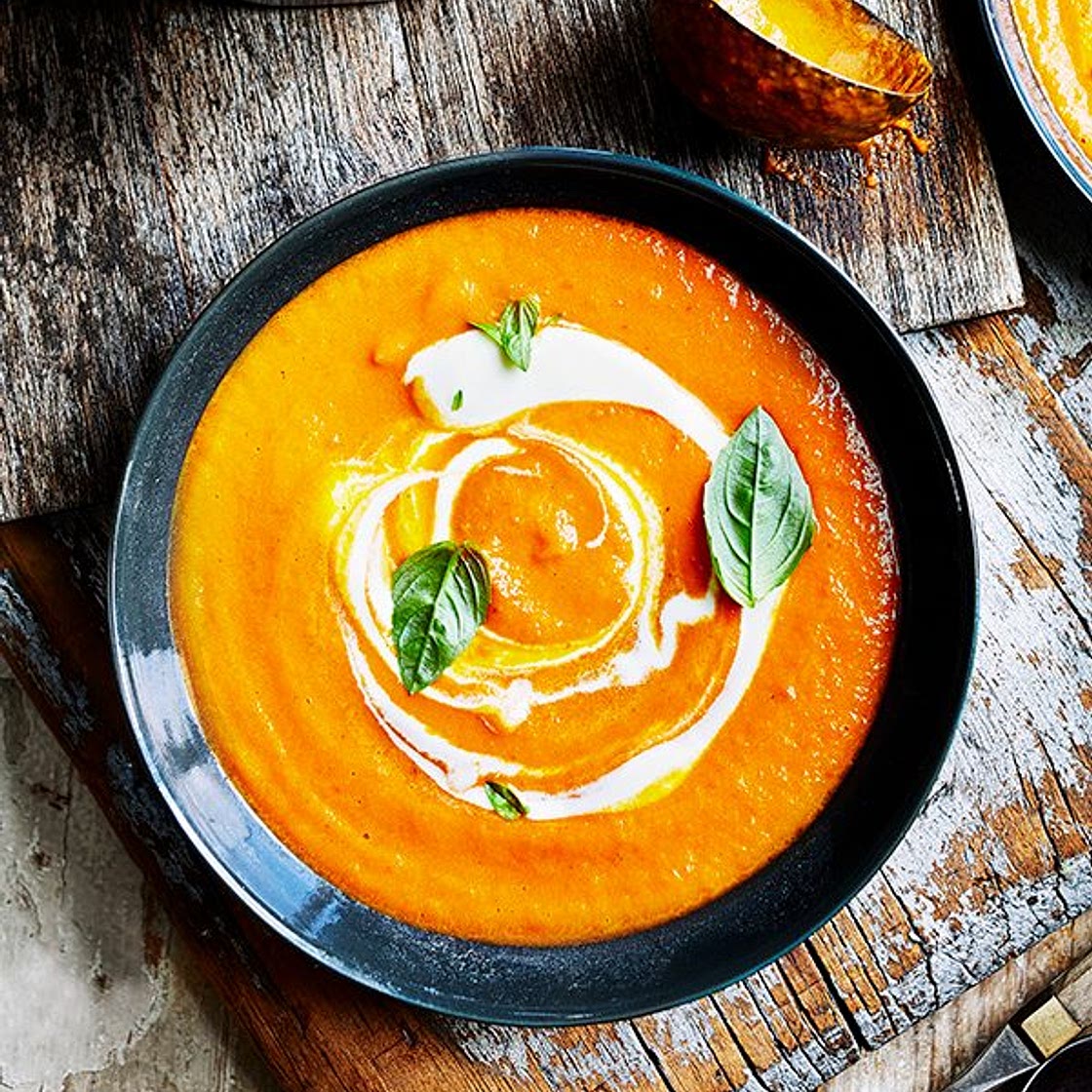 Fresh tomato soup