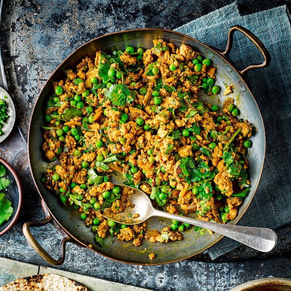 Turkey keema curry