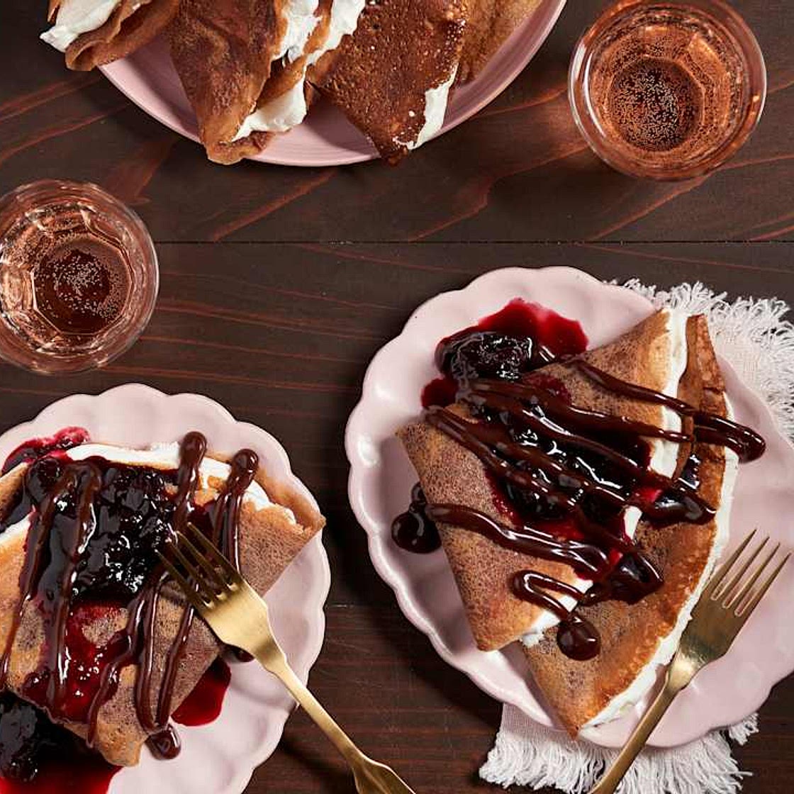 Black Forest Crepes
