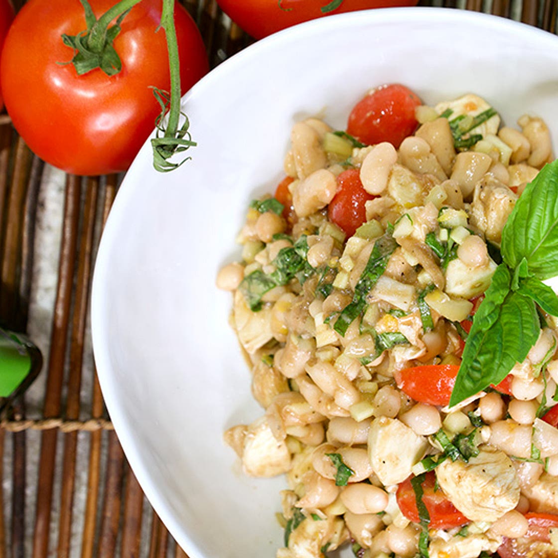 White Bean Caprese Salad - mds.CulinaryMedicine.org