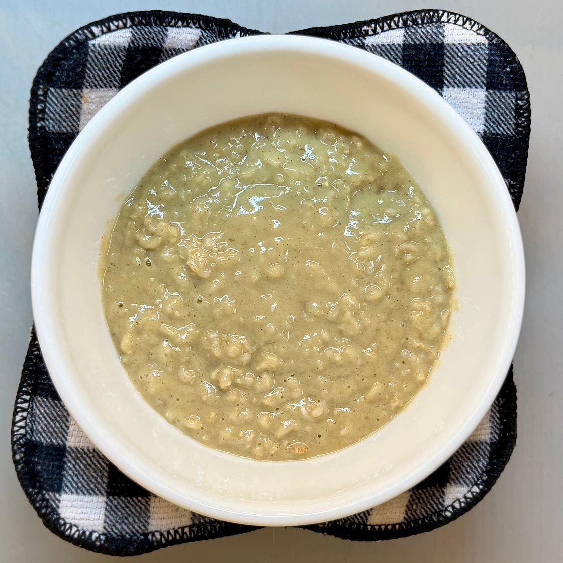 Savory Custard Oatmeal
