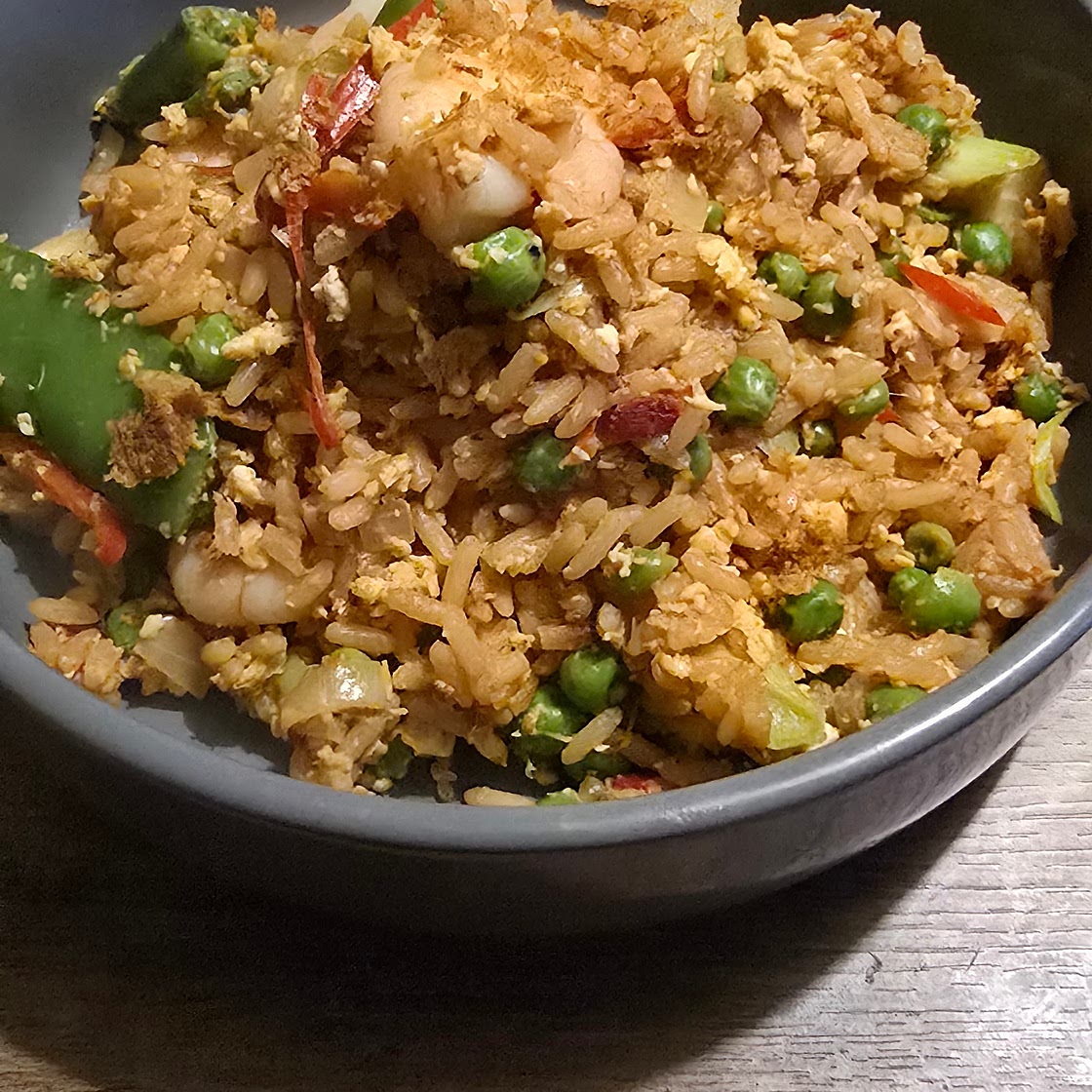 Prawn fried rice