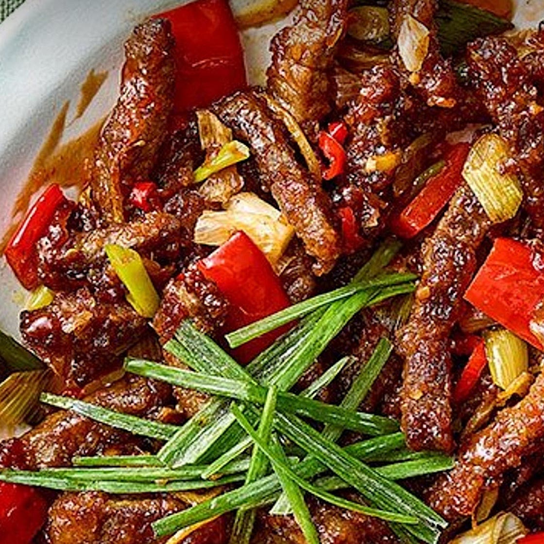 Air fryer crispy Chili beef