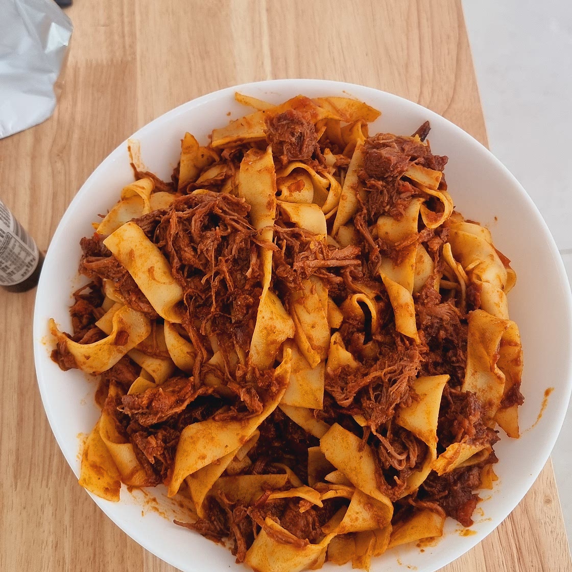 🍝 Slow cooked beef ragu