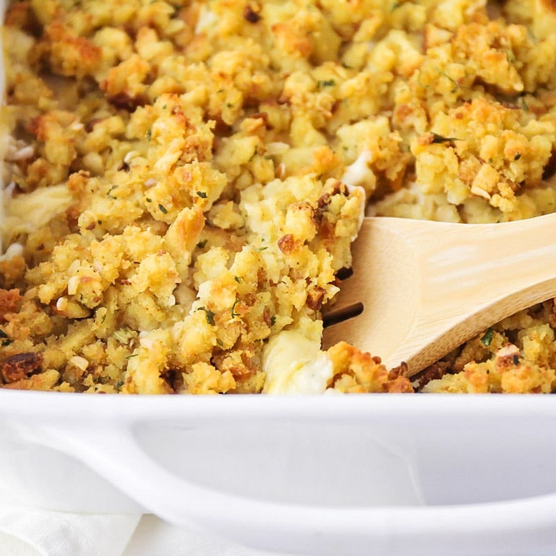 Chicken and Stuffing Casserole