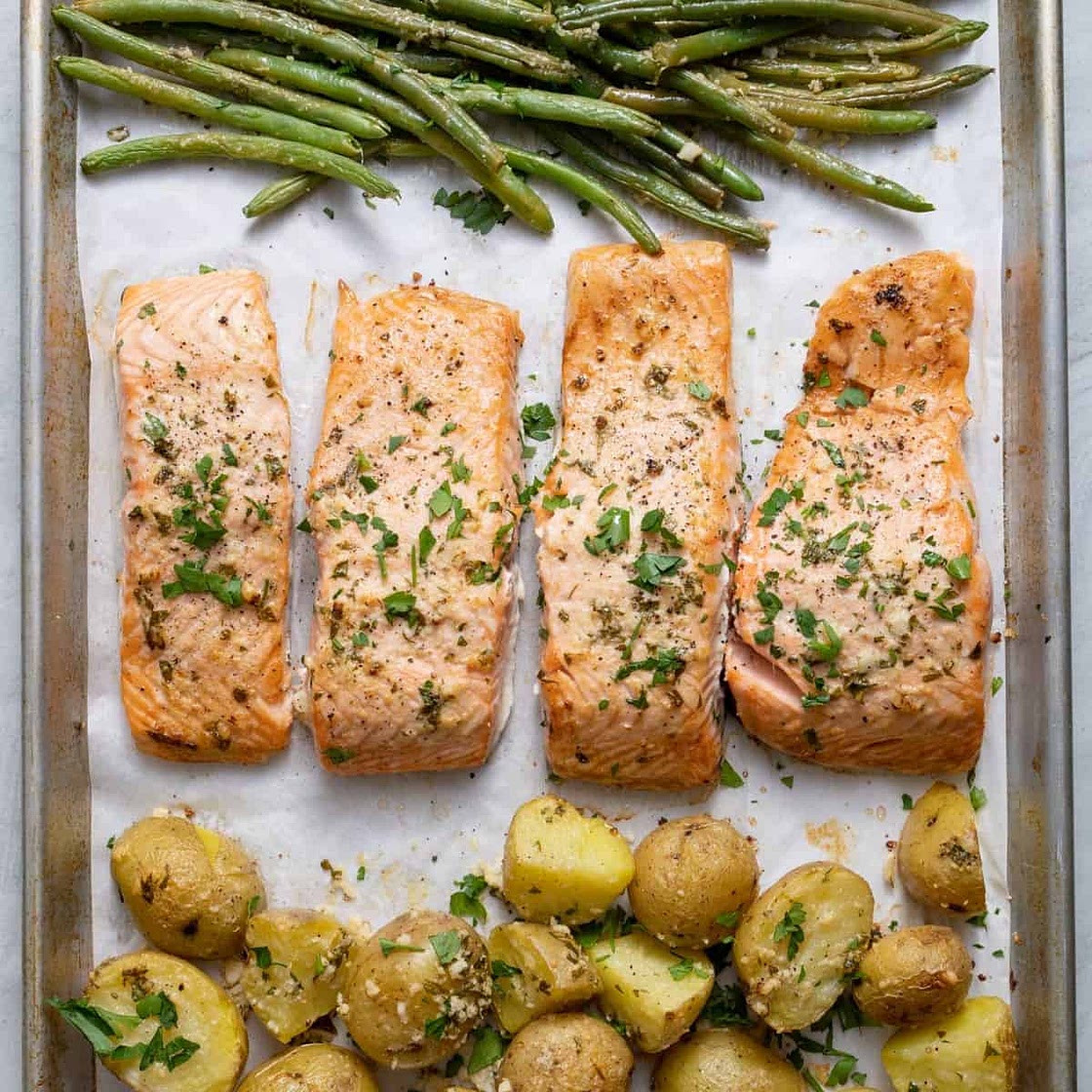 Sheet Pan Salmon Recipe