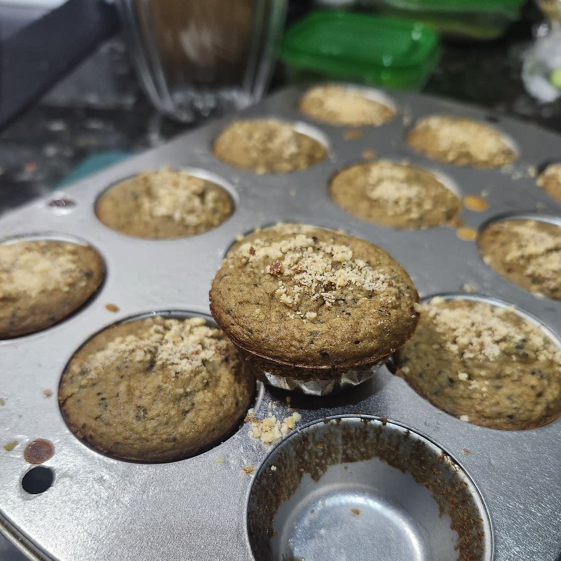 Baby (Mini) Apple Banana Oat Muffins